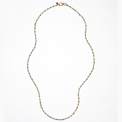 Oli Necklace My Store Purple and Green 